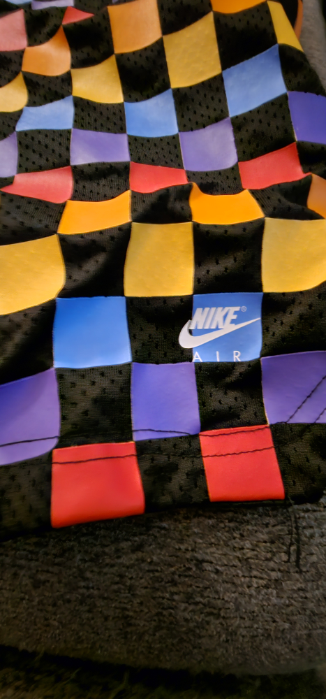 Jordan x Nike Checkered and Polka Dot Shorts - Size L - photo 2