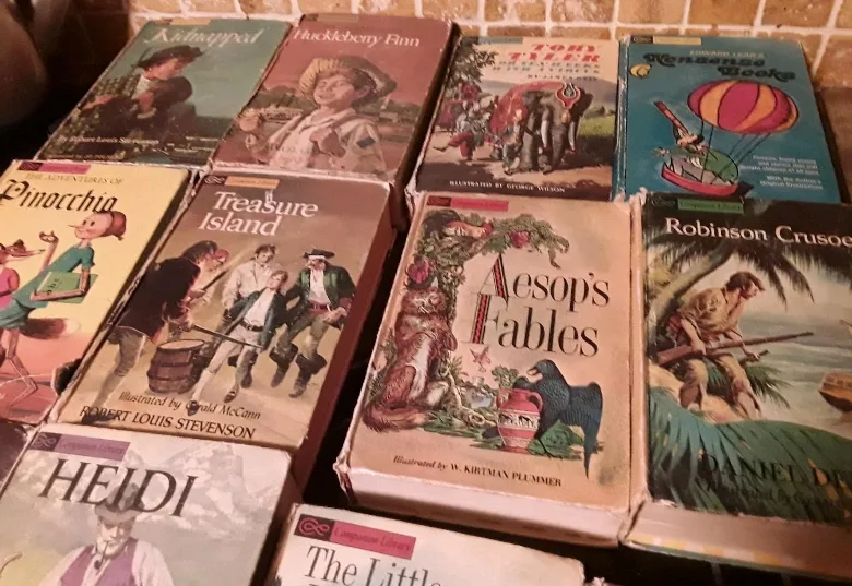 Vintage  1963 Hardcover Companion Co. Books (13 )of them image indicator(2)