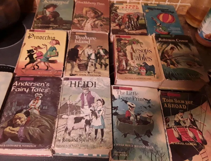 Vintage  1963 Hardcover Companion Co. Books (13 )of them image indicator(4)