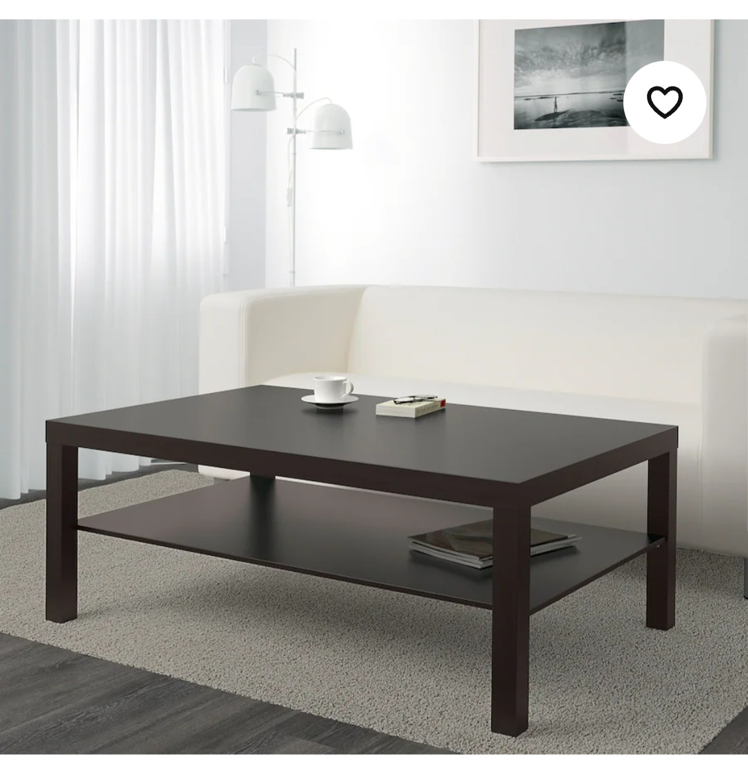 IKEA Lack Coffee Table - Dark Brown - photo 2