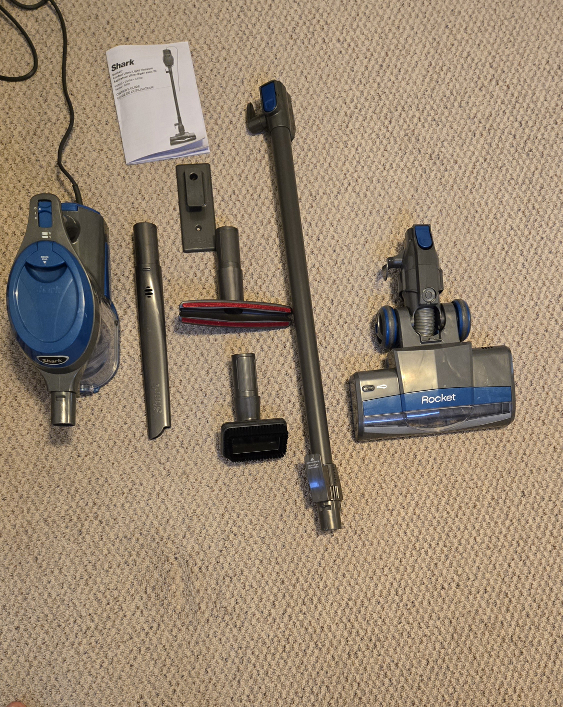 Shark Rocket Corded Stick Vacuum Cleaner - photo 2