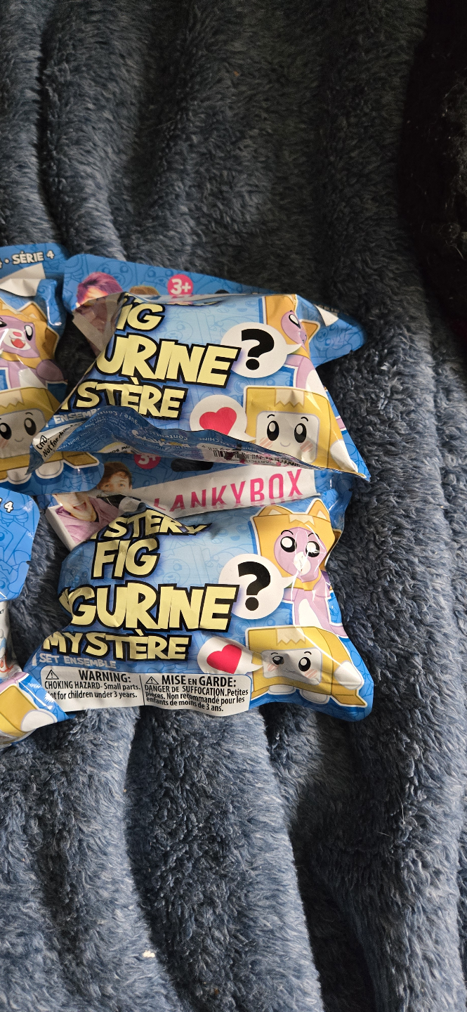 Lankybox Mystery Figurines - Series 4 (4 packs)