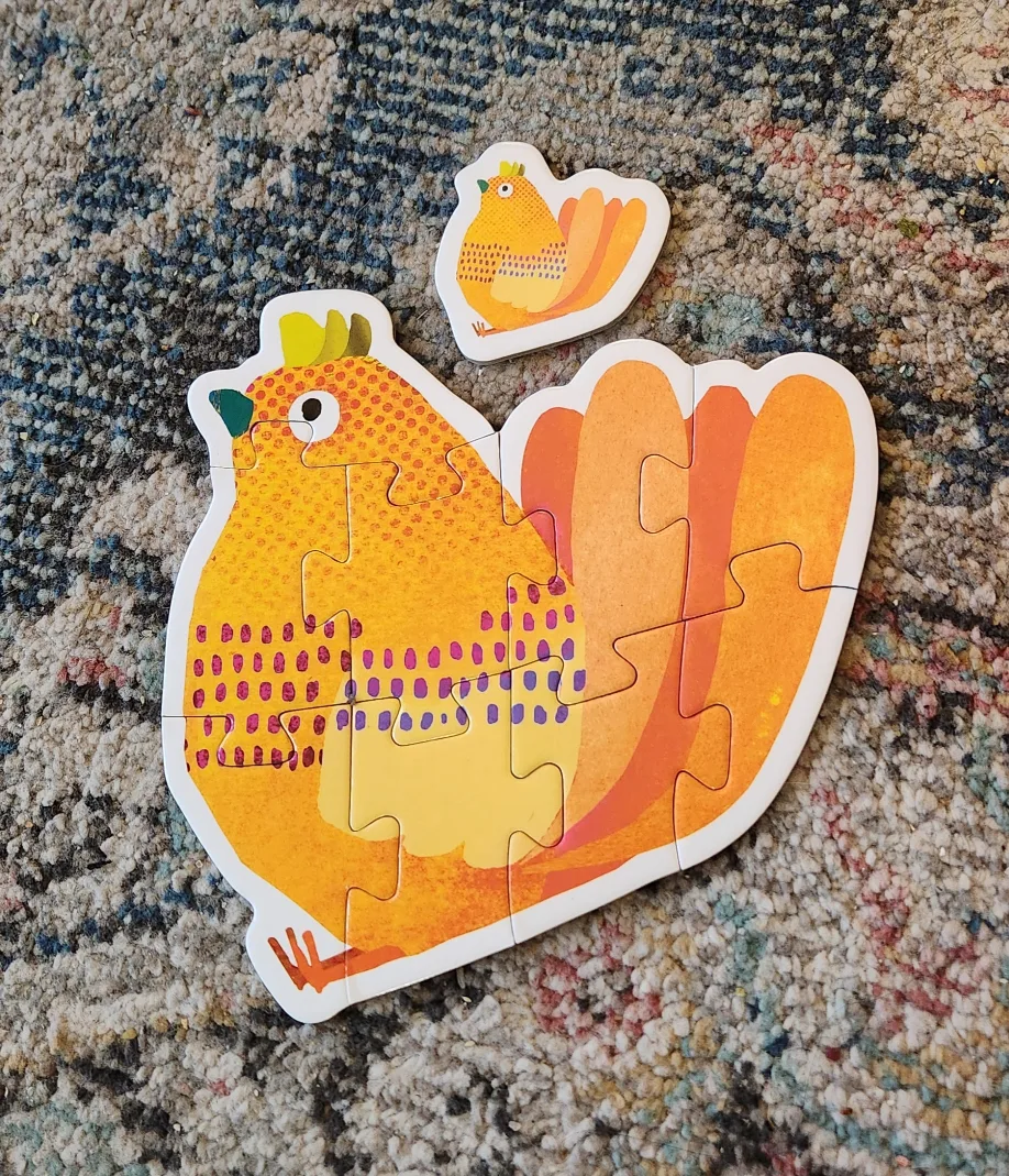 Djeco Giant Puzzle - Dandelion & Friends - 6 Puzzles image indicator(6)