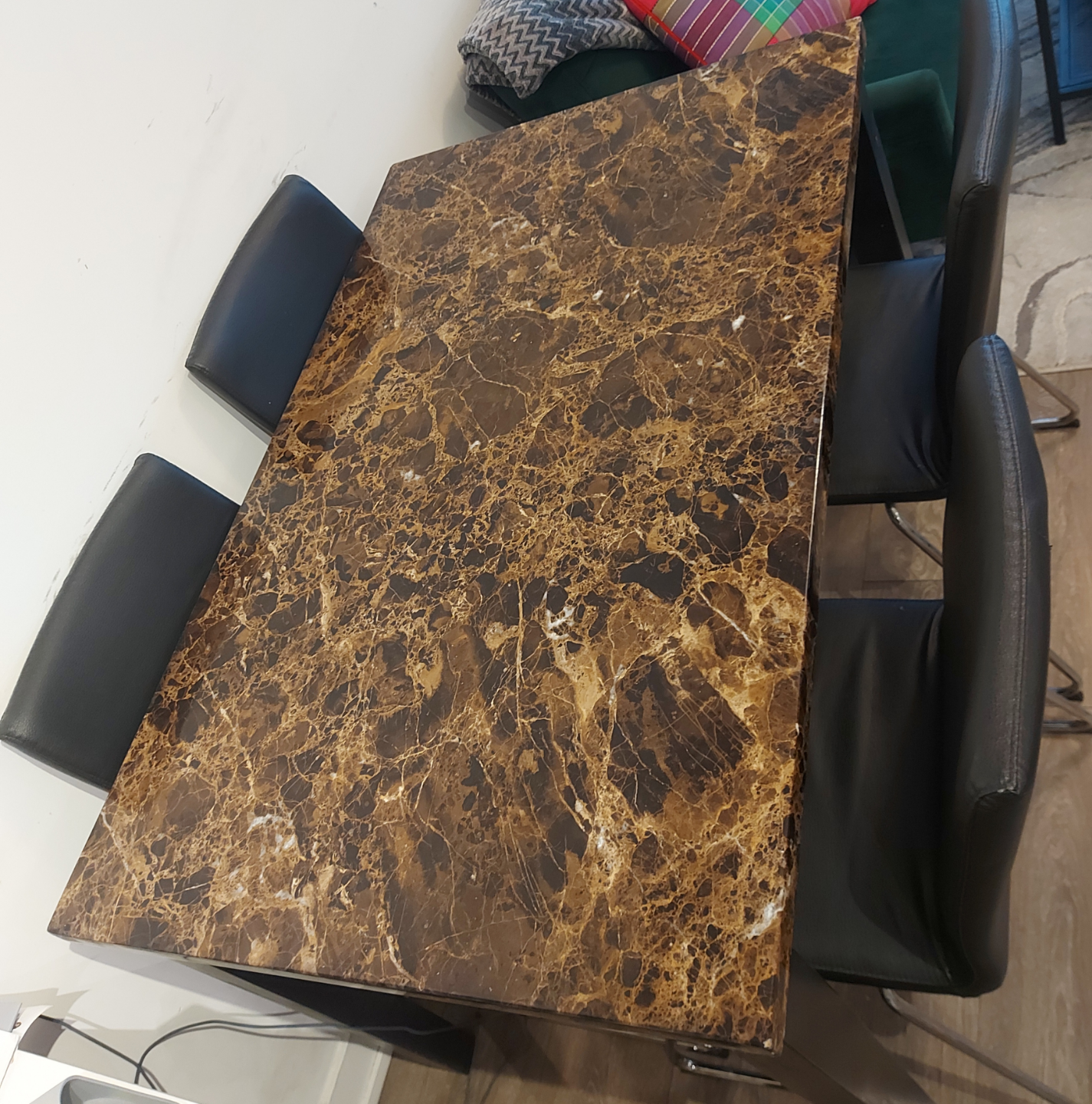 Dining table set with four chairs - photo 2