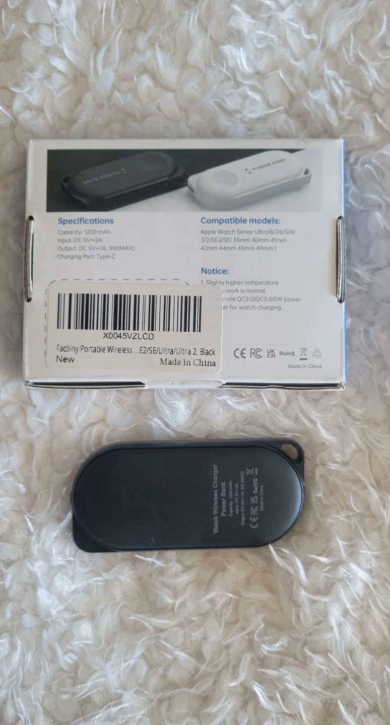 Portable Wireless Charger Power Bank for Apple Watch image indicator(3)