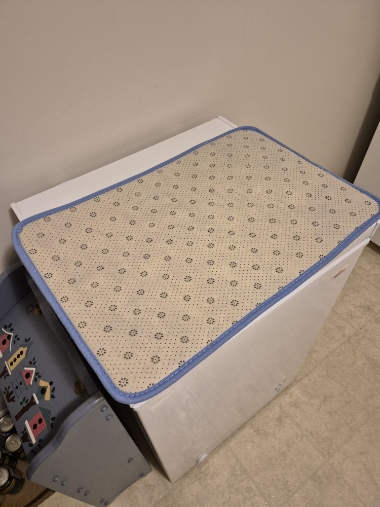 💚 Pebble Design Bathroom Rug - Light Blue - photo 4