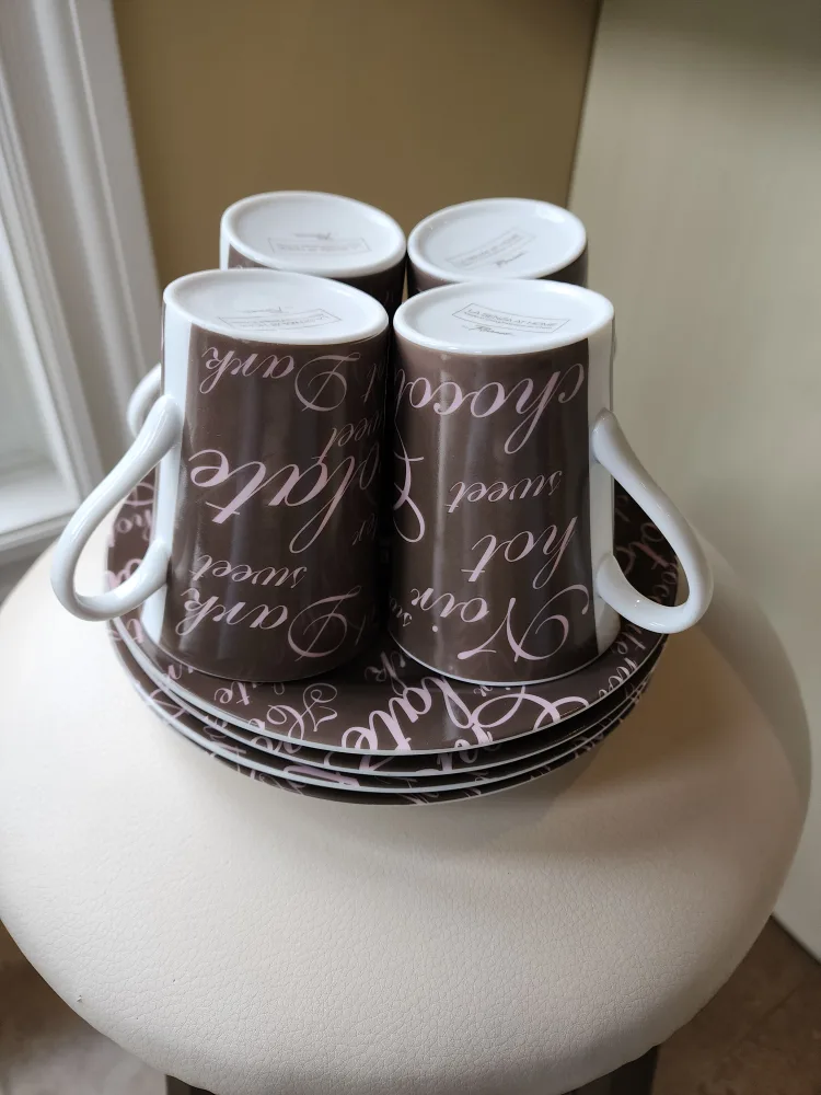 La Senza at Home - 4pck Mugs & Plates image indicator(2)