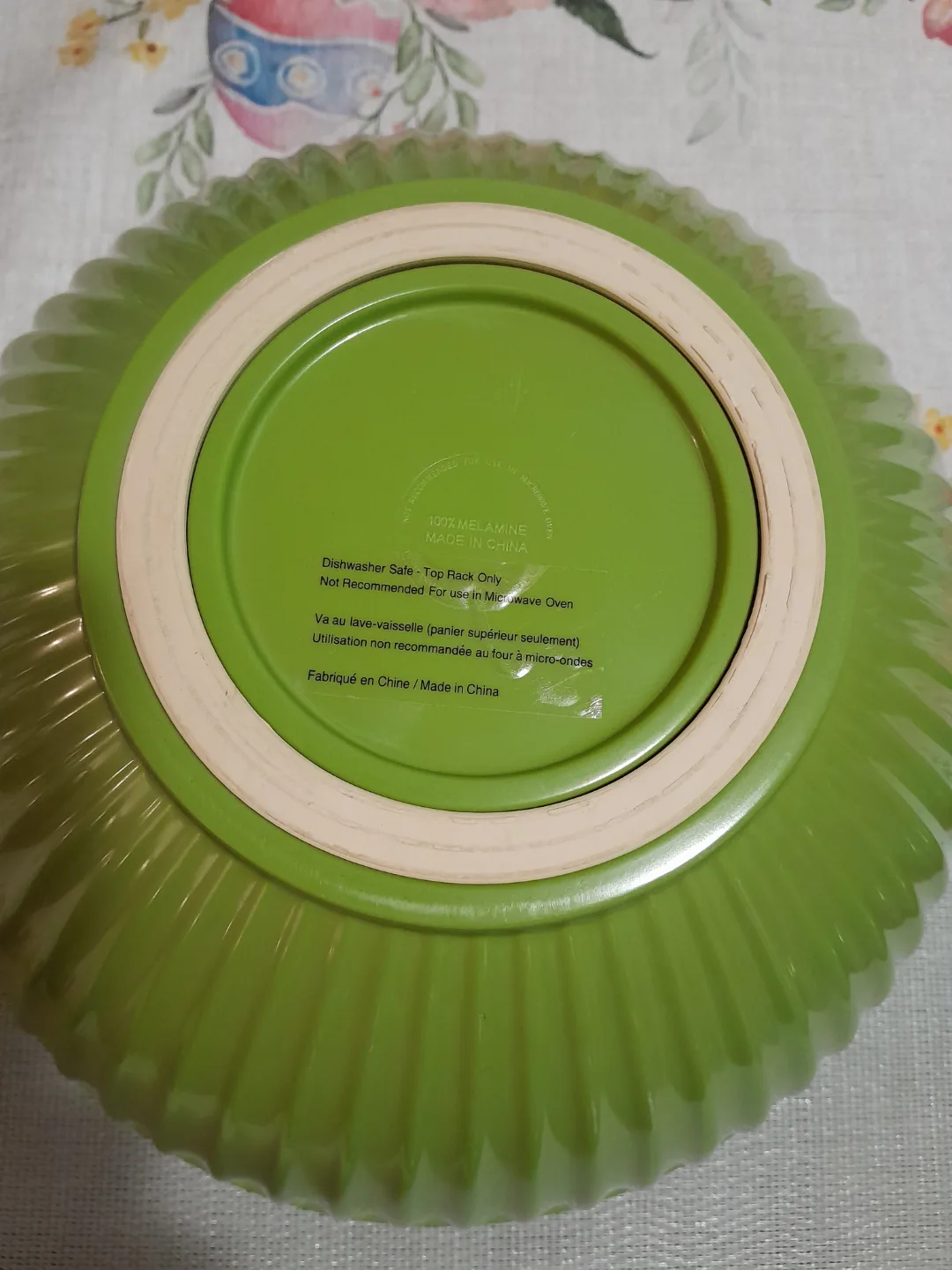 Colourful thick plastic bowls💚 image indicator(6)