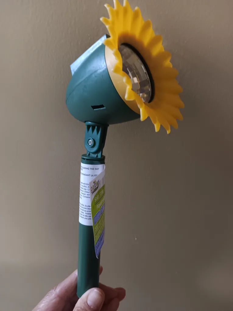 Garden Collection Solar Sunflower Stake Light 💚 image indicator(3)
