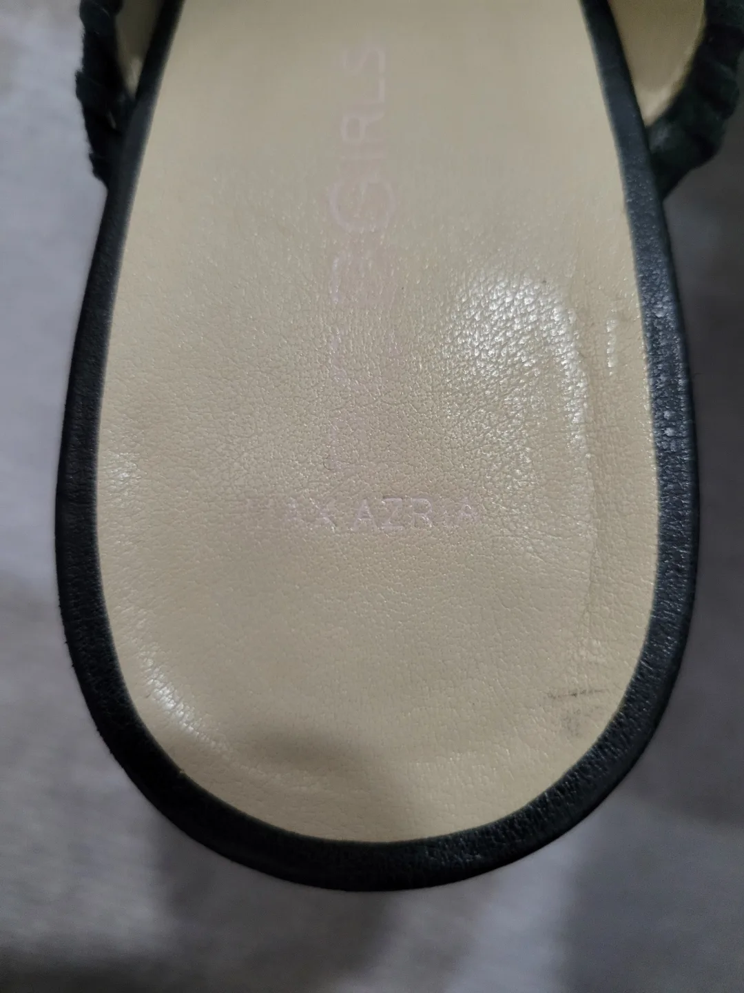 BCBG Max Azria Black Suede Pointed-Toe Mules image indicator(7)