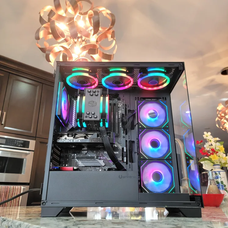 BRAND NEW CUSTOM GAMING PC : Ryzen 7 5800x / RTX 4060 / 32GB RAM image indicator(8)