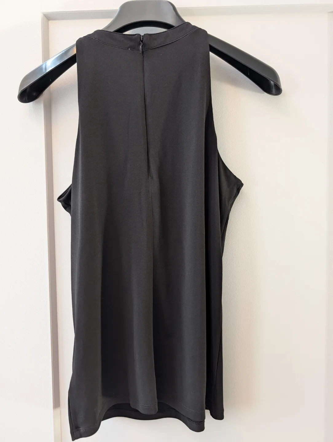 Michael Kors Black High Neck Tank Top with Gold Chain image indicator(6)