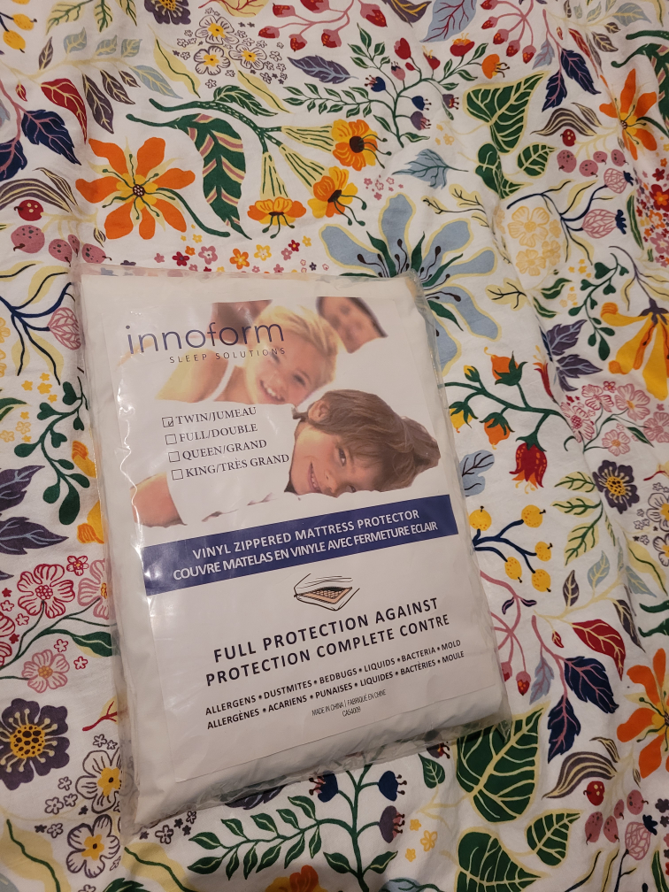 Twin Mattress Protector Unopened