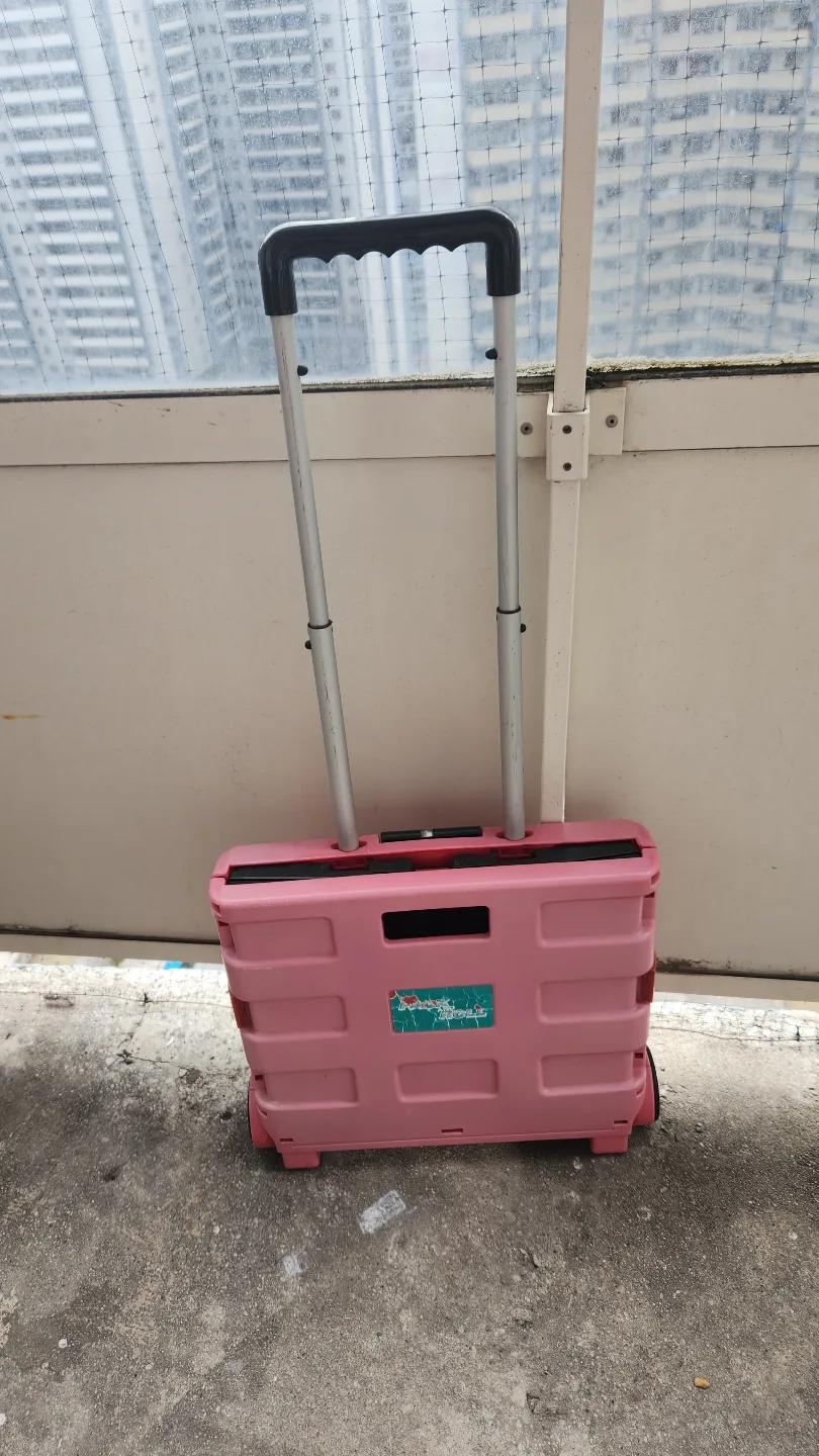 🥕Pink Collapsible Hand Truck image indicator(3)