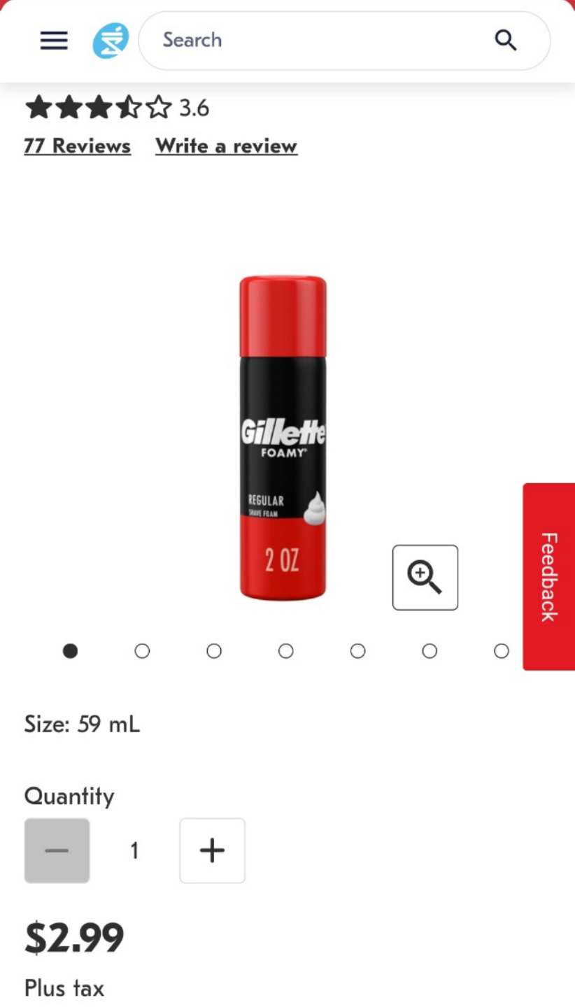 Gillette Foamy Regular Shave Foam - photo 3