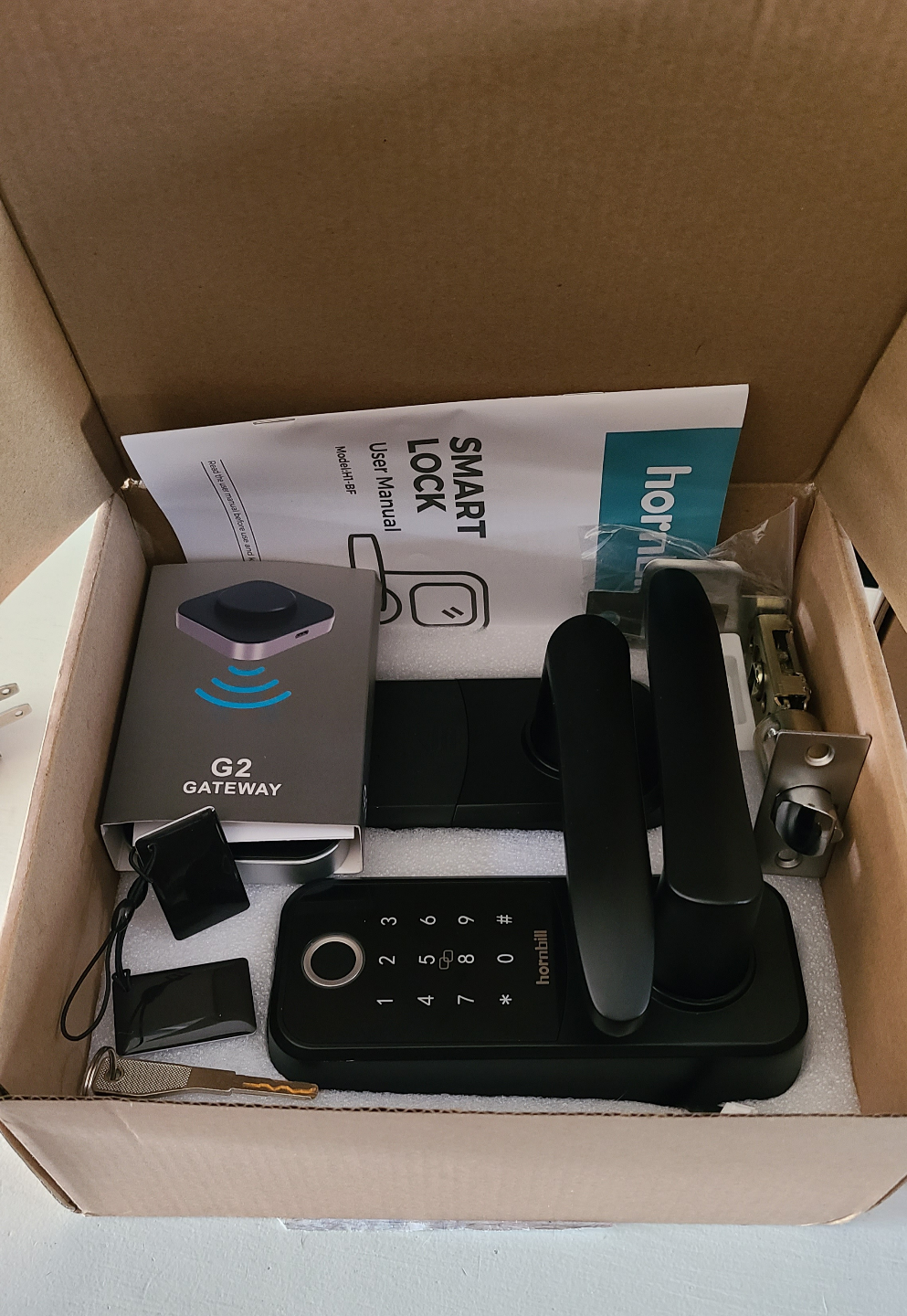 Smart Door Lock with Fingerprint, Keypad & App Access