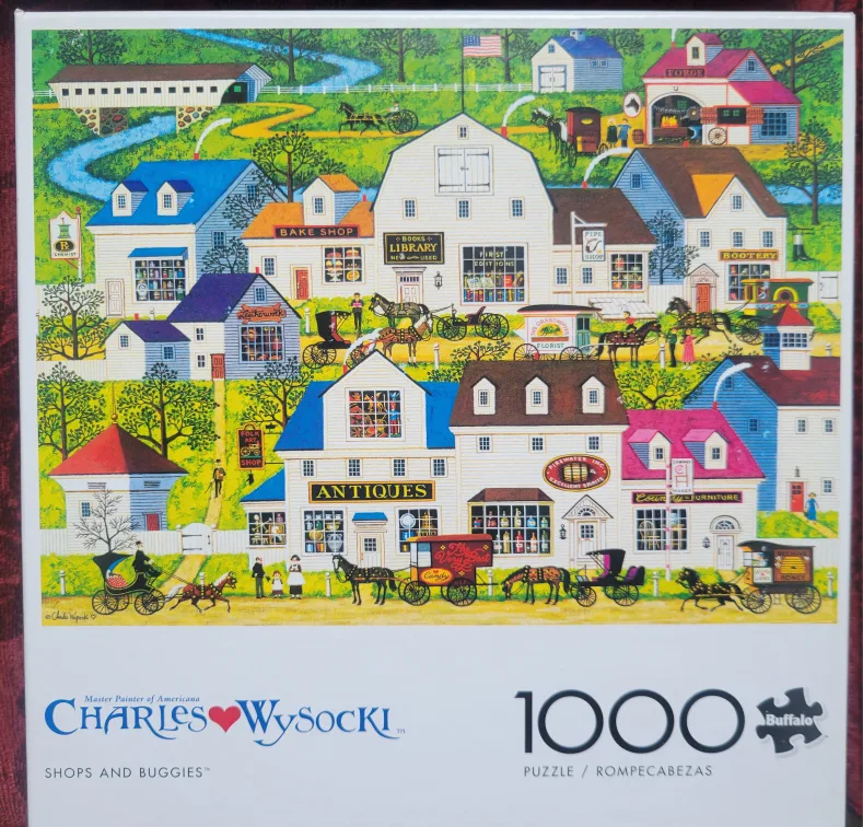 Several 1000-Piece Jigsaw Puzzles - Variety of Themes image indicator(3)