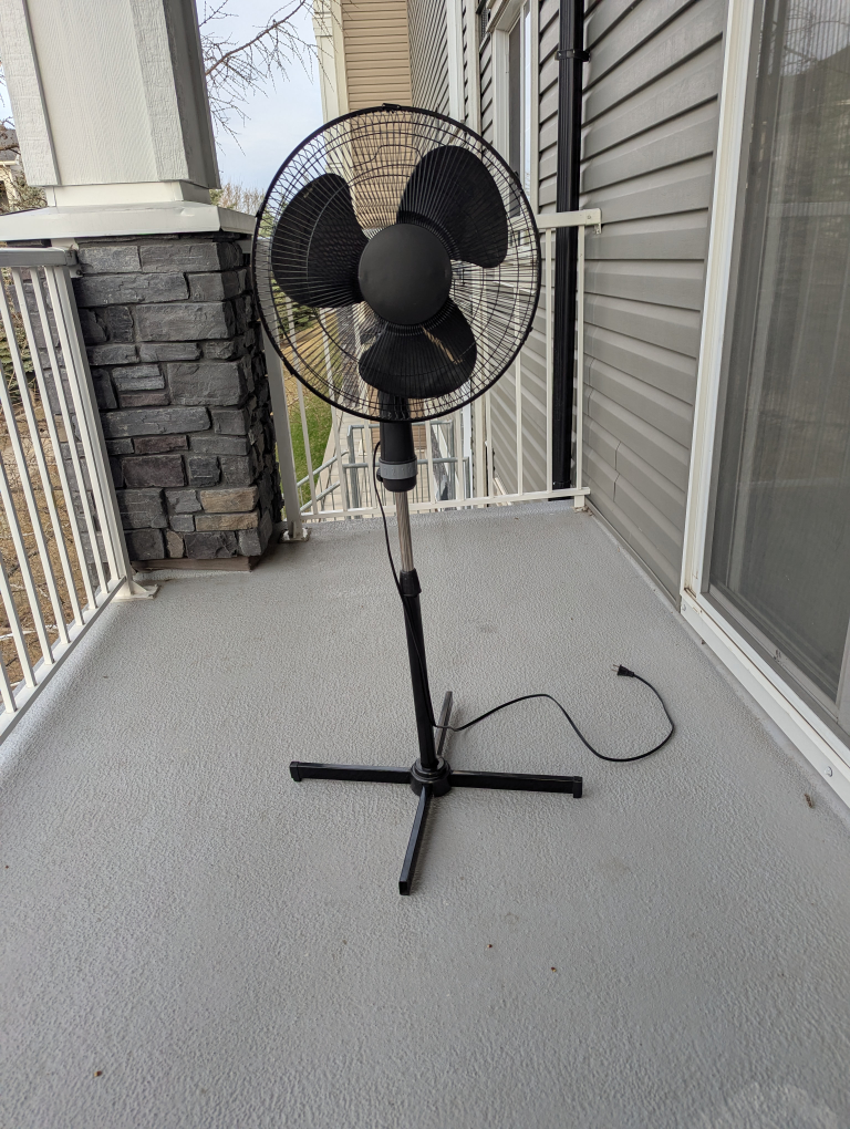 Oscillating Stand Fan
