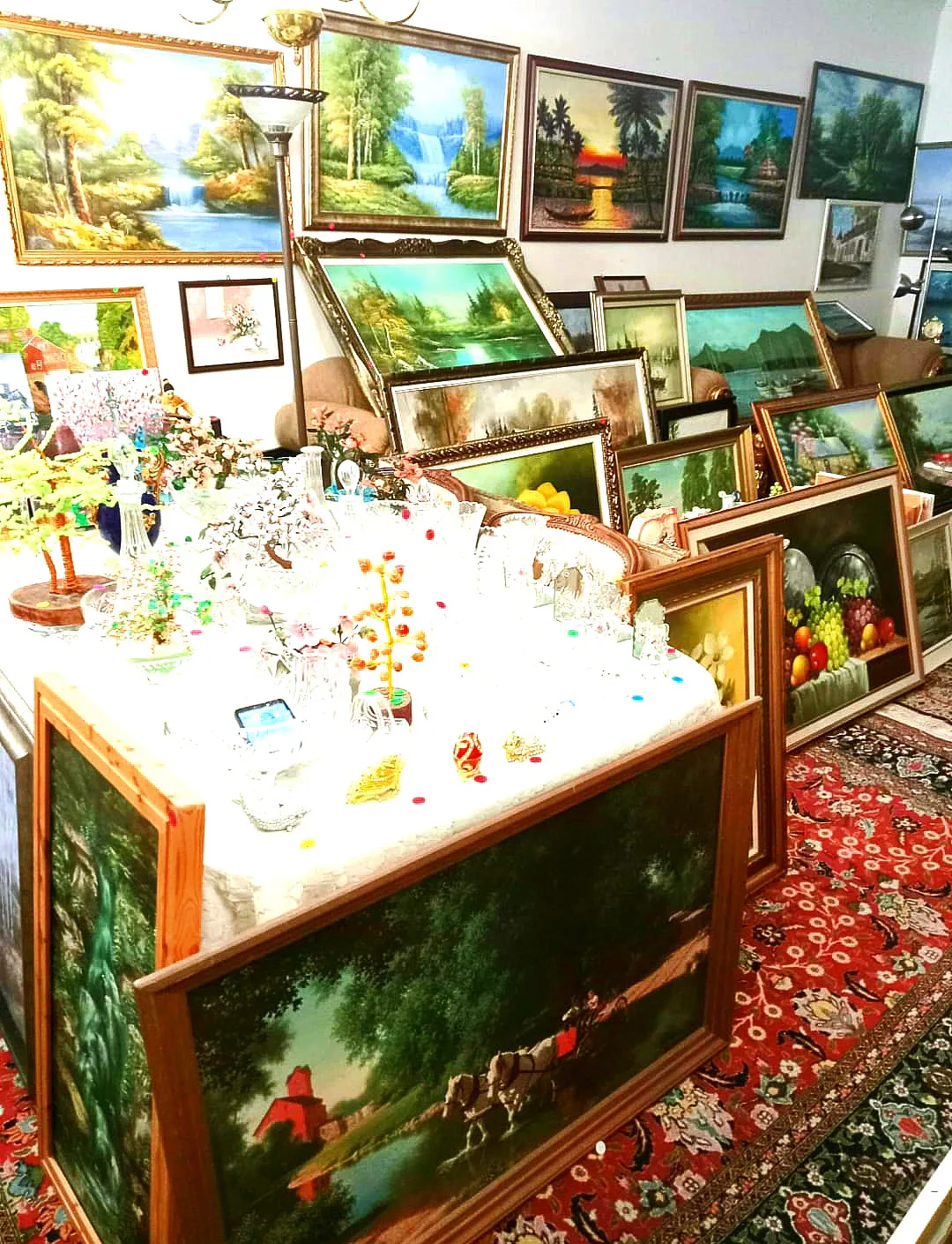 43 years Collection of Oil Paintings on Sale. $20 and up image indicator(5)