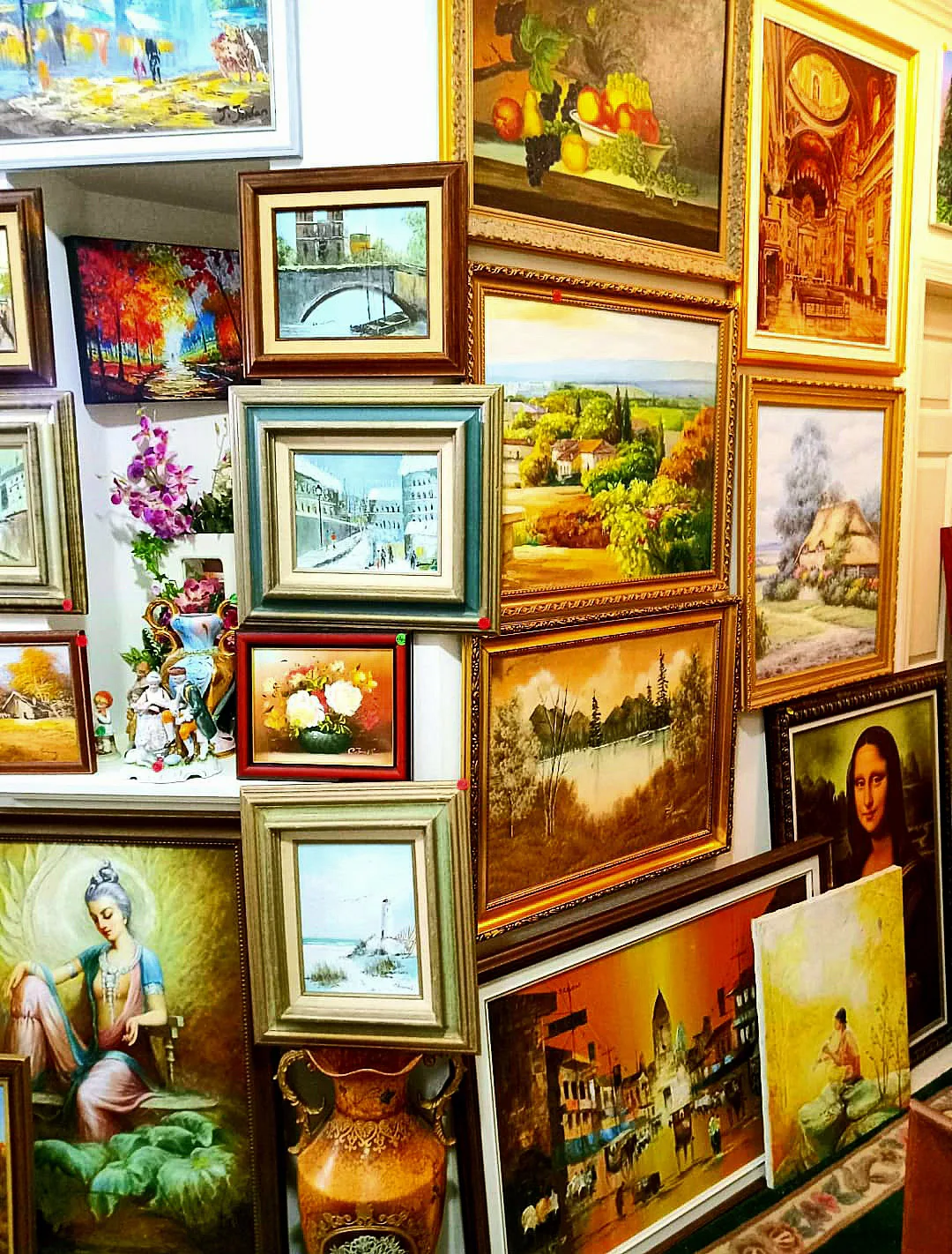 43 years Collection of Oil Paintings on Sale. $20 and up image indicator(6)