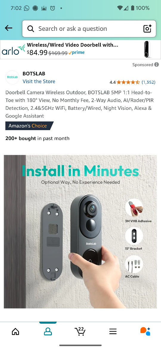 wireless doorbell outdoor camera - photo 4