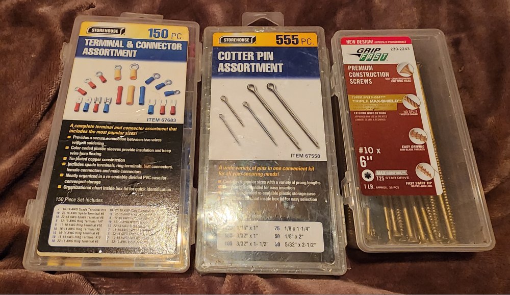 Assorted Electrical Repair Kits and Screws CASH ONLY - photo 4