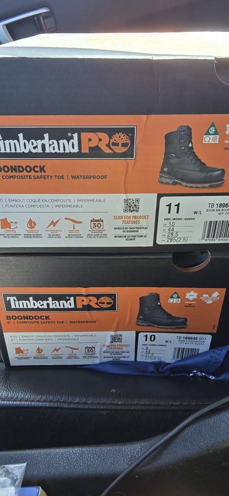 Timberland Pro Boondock Composite Safety Toe Waterproof Boots