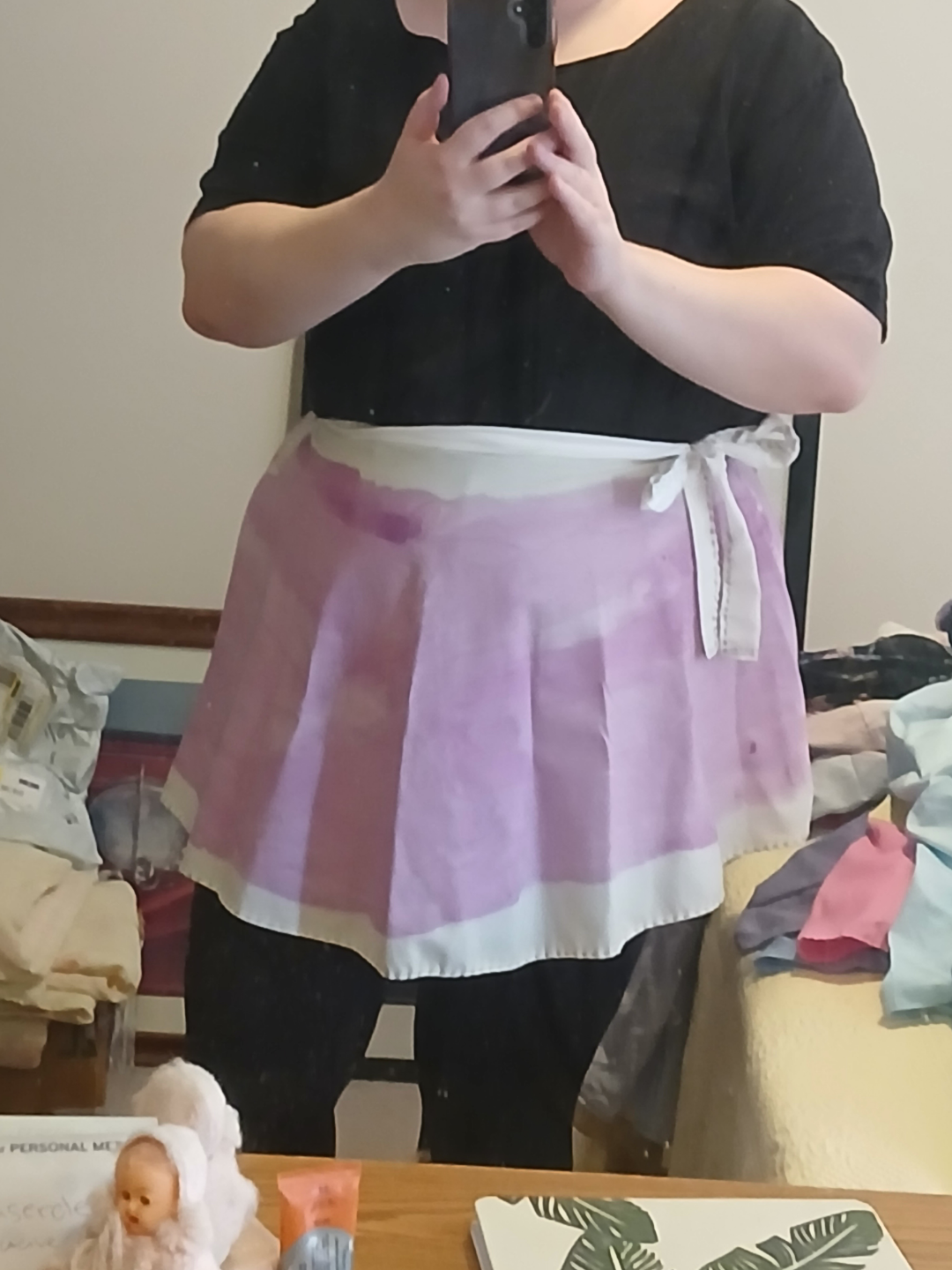Handmade tie-waist wrap skirt - photo 2