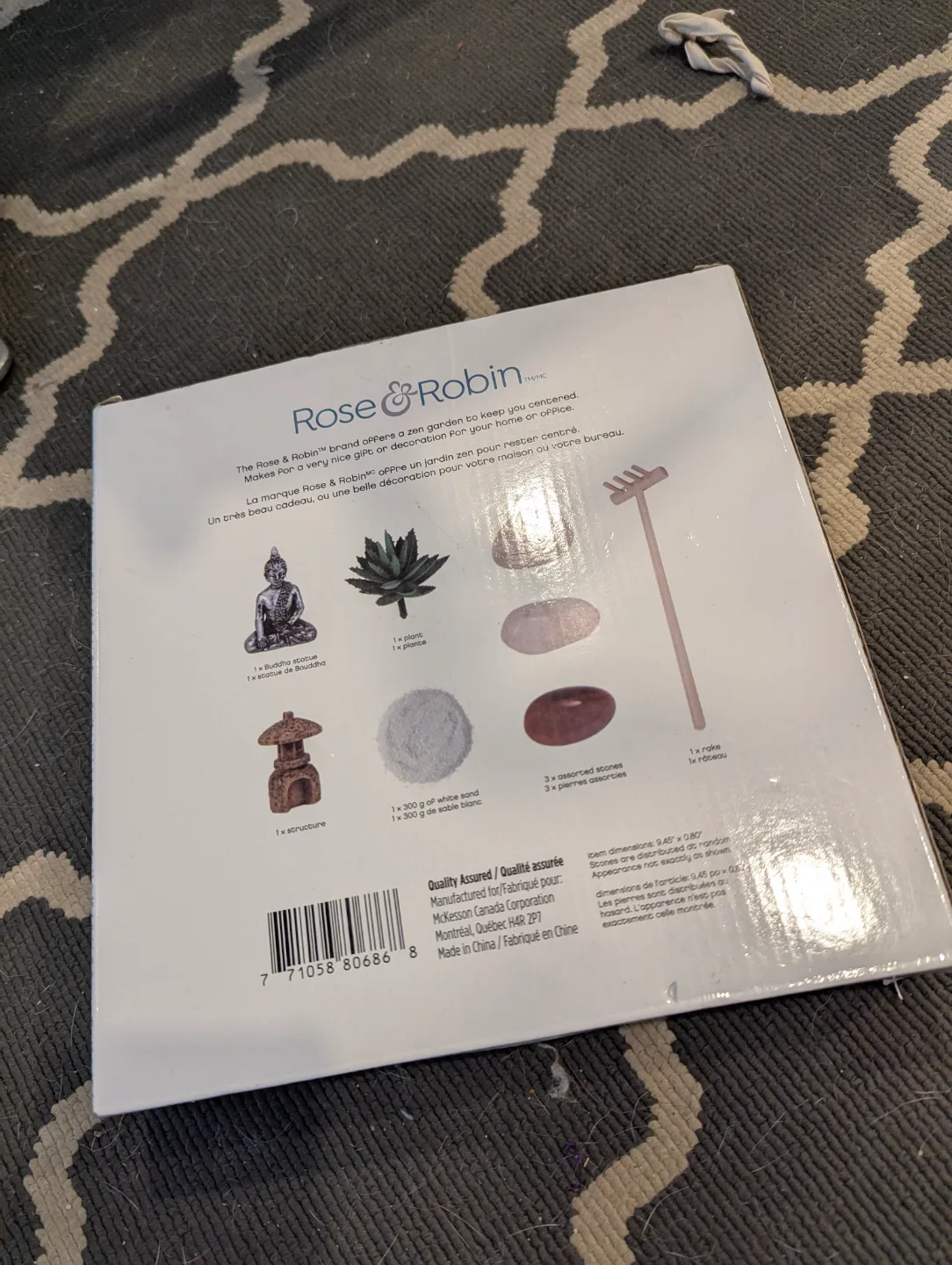 Rose & Robin Zen Garden Desk Decor 💚🌎 image indicator(2)
