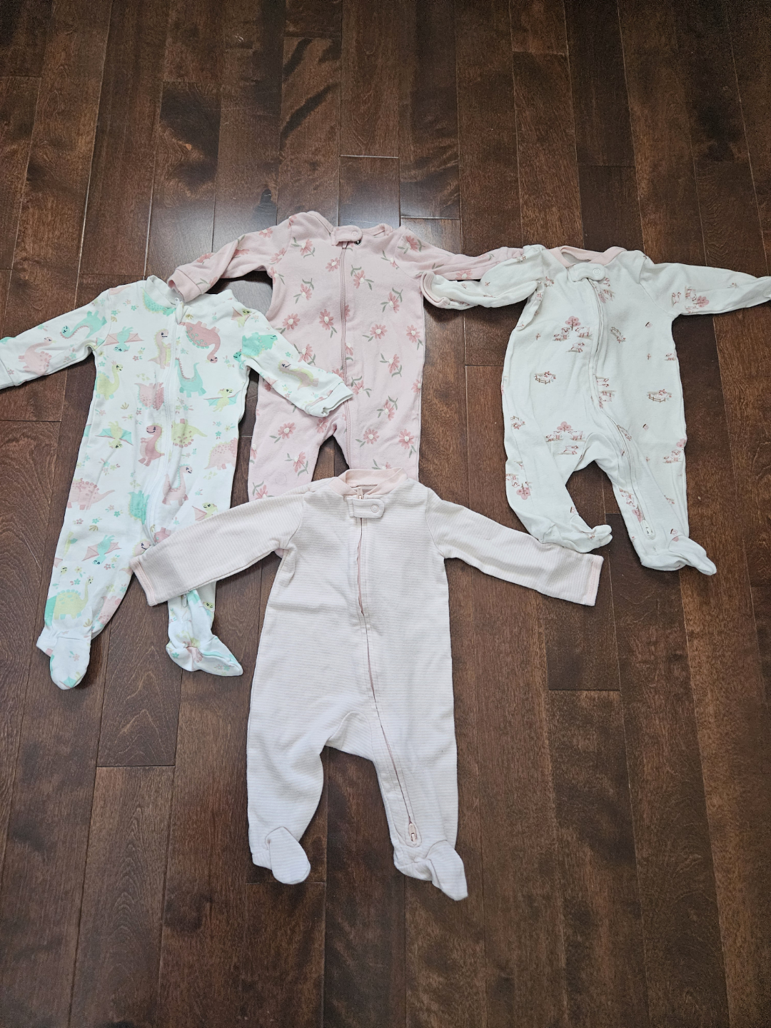 Four Baby Sleepers - 0-3month