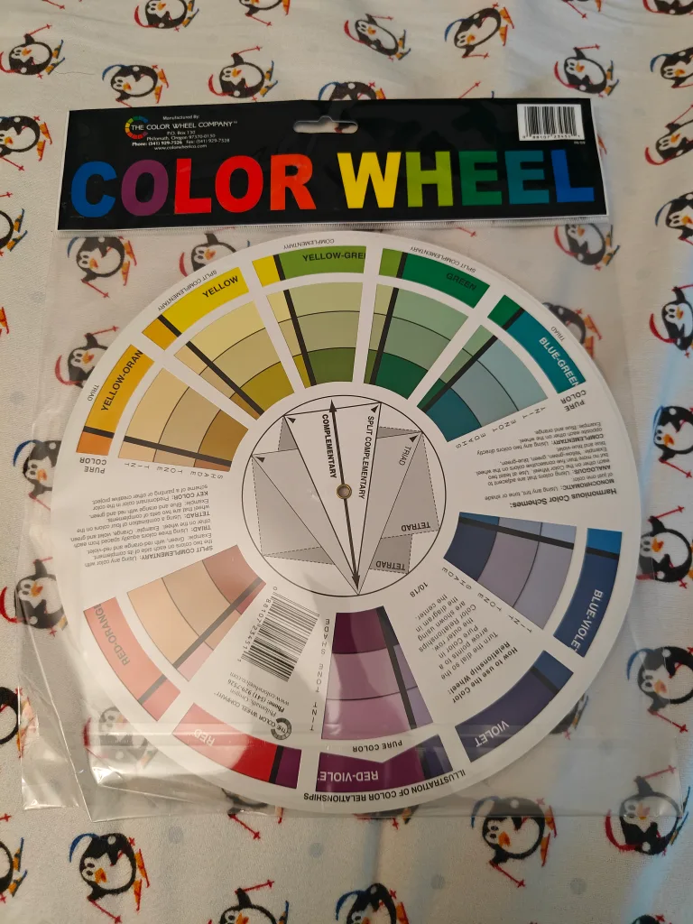 Artist's Color Wheel Mixing Guide image indicator(2)