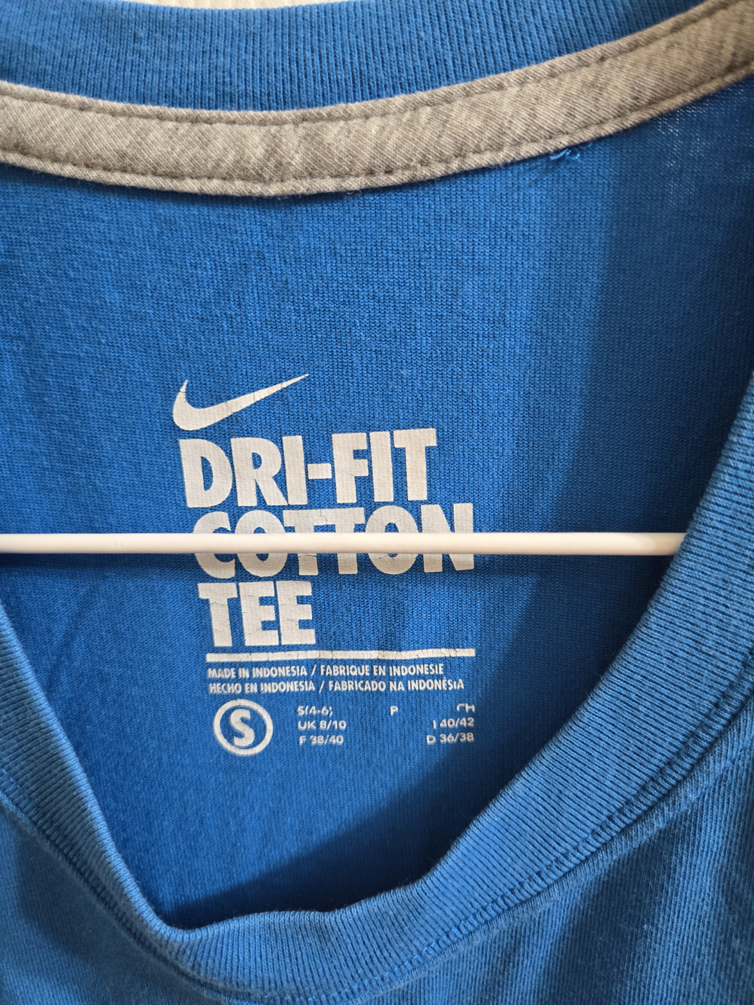 Nike Dri-FIT Cotton Tee - Just Do It. - Small - photo 2