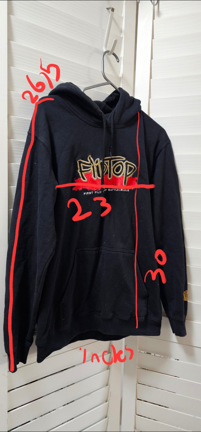 Hiptop First Filipino Rap Battle League Hoodie - XLarge - photo 3