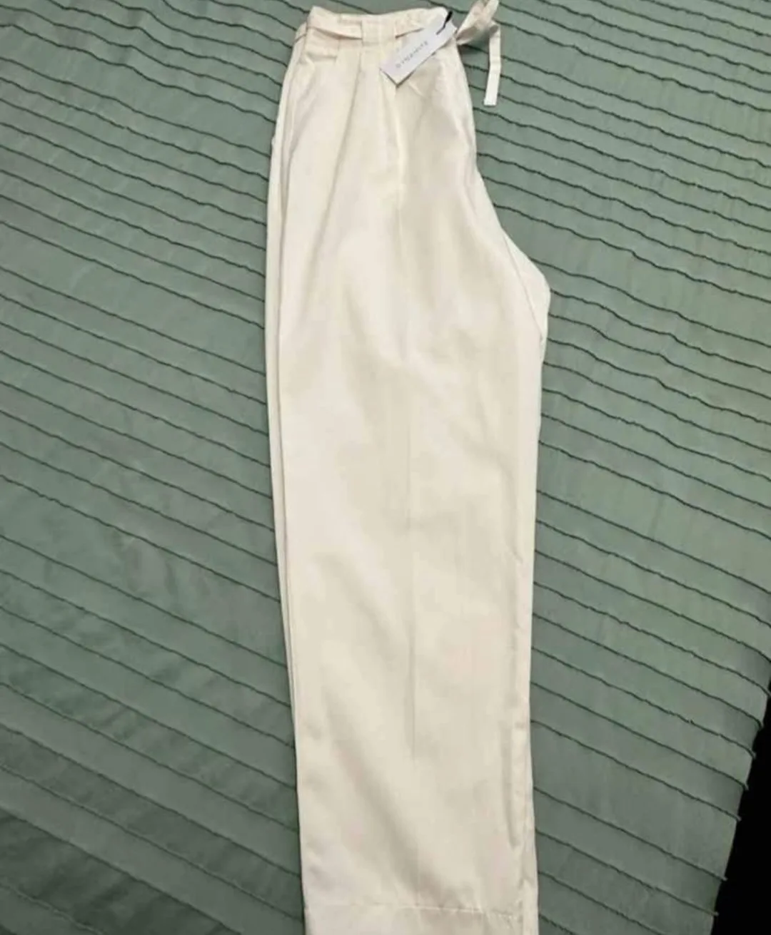 Dynamite Women's Size 10 Cream Chino Pants image indicator(3)