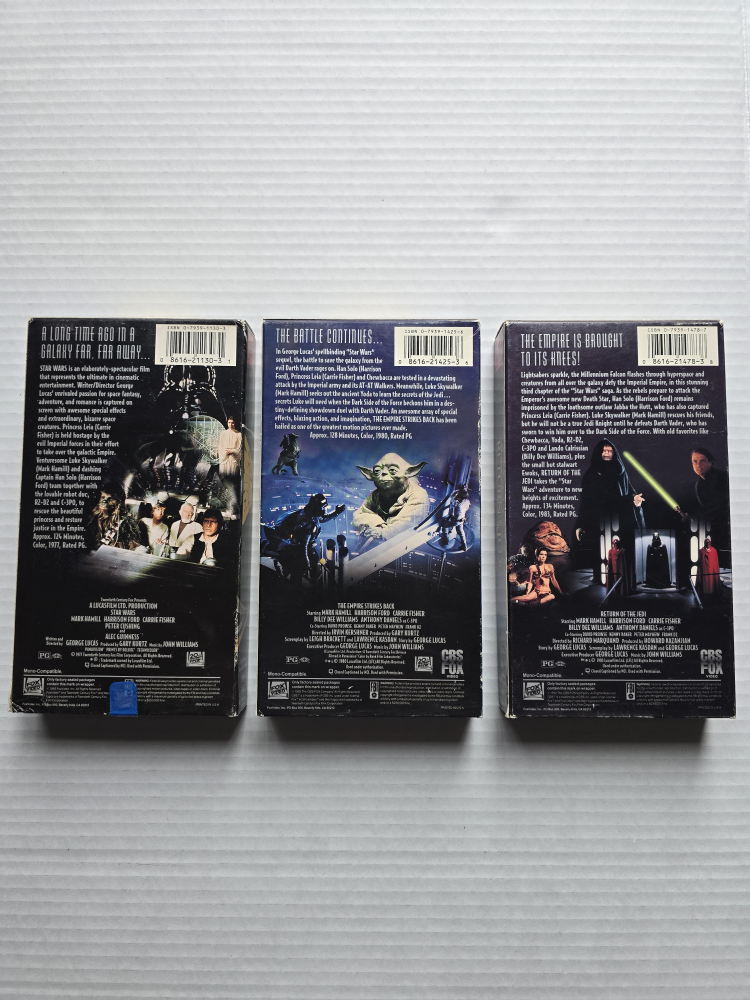 Star Wars VHS Trilogy - photo 2