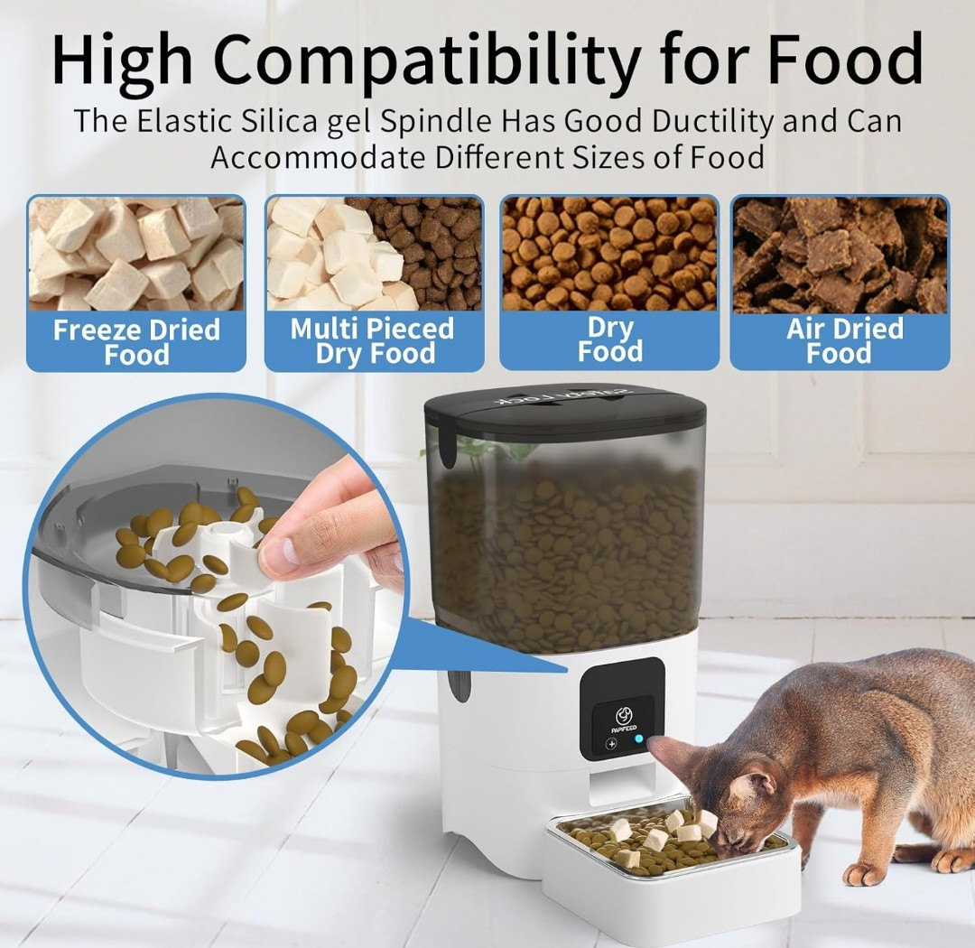 PAPIFEED 6L Smart Automatic Pet Feeder with App Control - photo 5