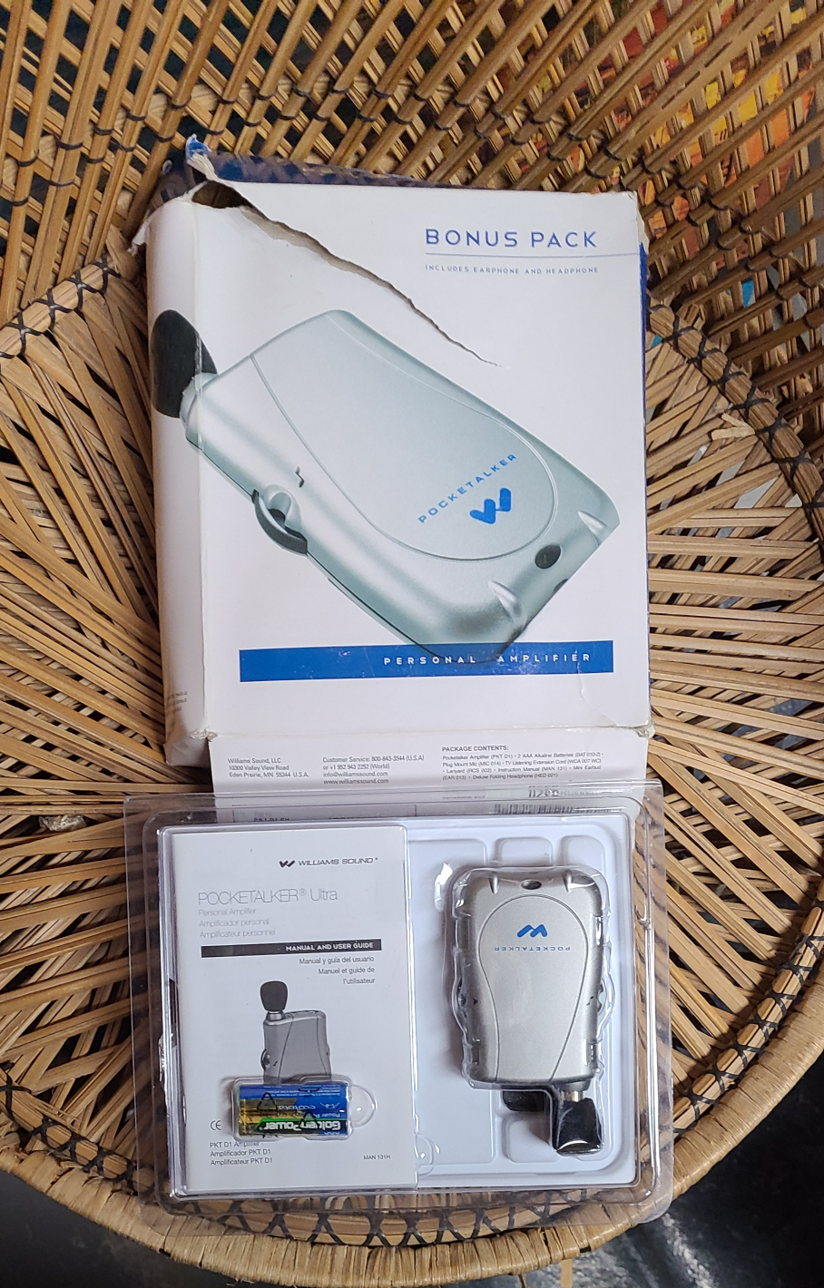 Pocketalker Ultra Personal Amplifier with Bonus Pack
