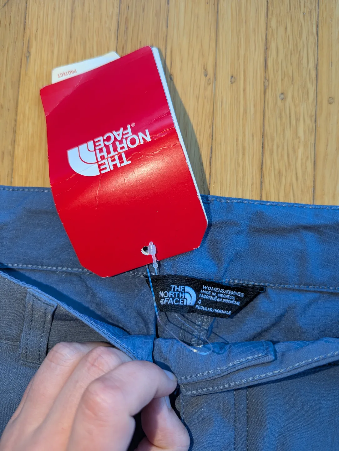 The North Face Women's Blue Hiking Shorts - Size 2 image indicator(3)