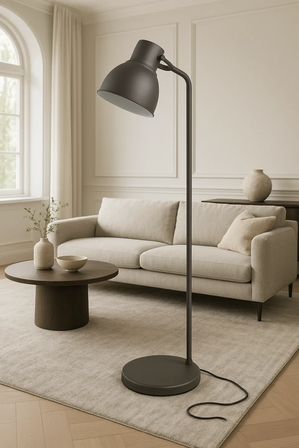 IKEA HEKTAR  Floor Lamp - Grey thumbnail