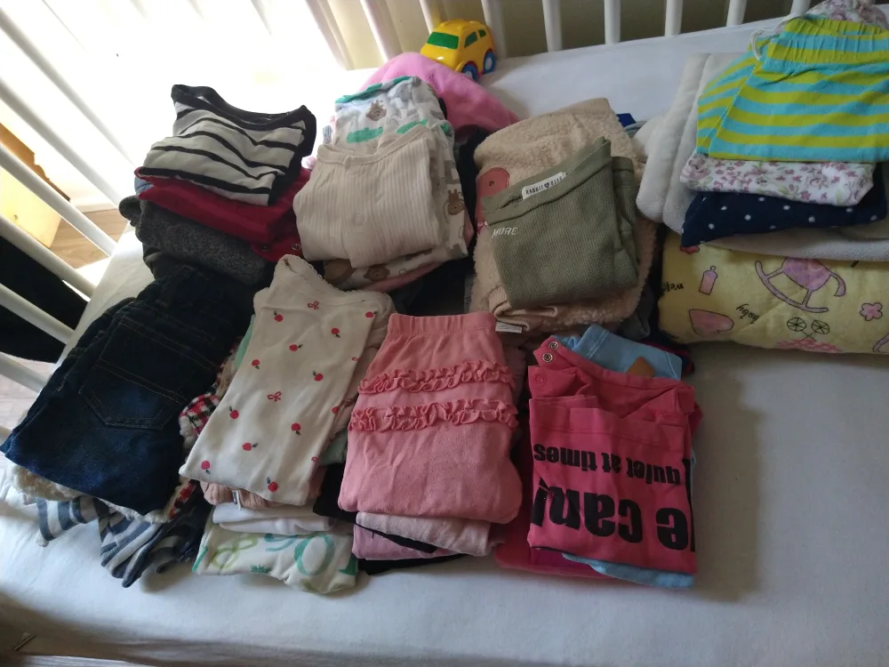 Bundle of Baby Girl Clothes - Size 3 to 6 Months image indicator(2)