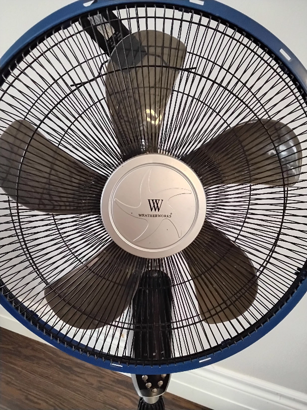WeatherWorks Oscillating Stand Fan with Remote - photo 3