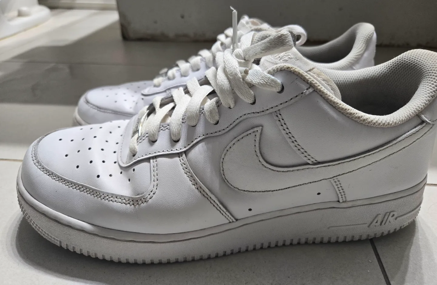 Nike Air Force 1 Low White Sneakers thumbnail