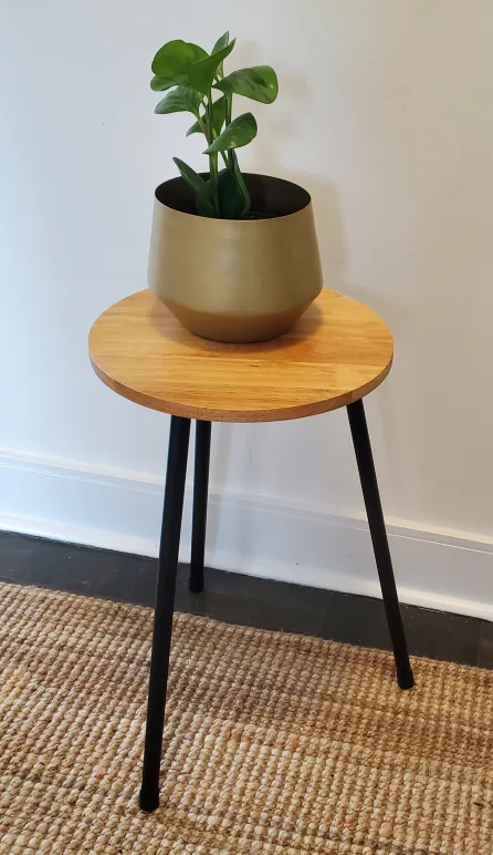 Round Plant Stand with Three Heights thumbnail