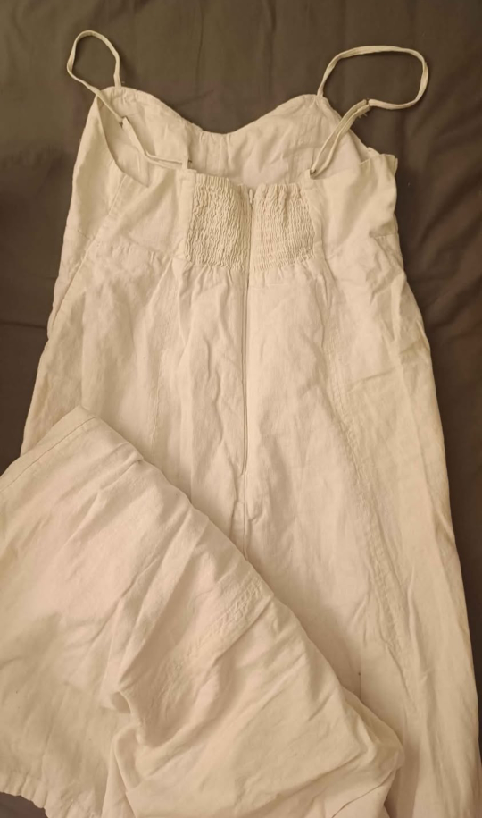 A&F White Sundress, Size Medium