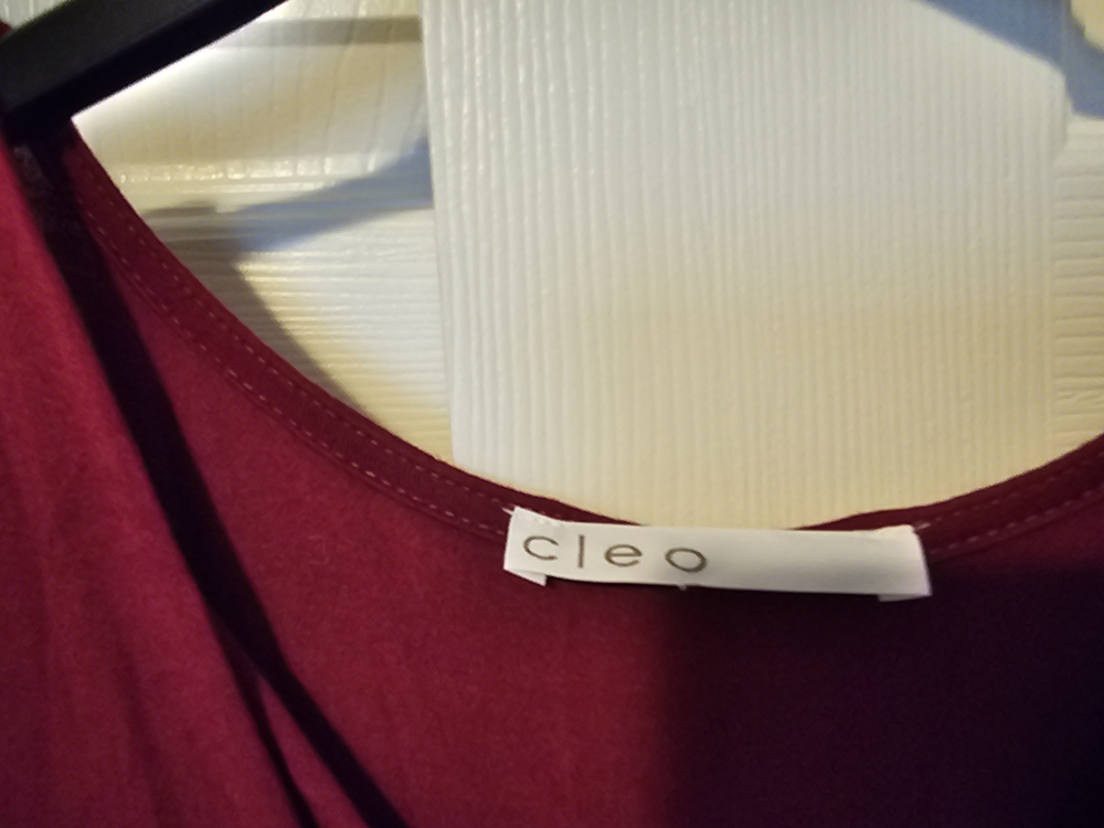 Cleo Burgundy Maxi Dress - photo 2