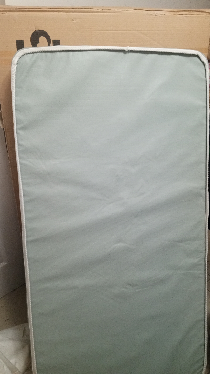 Baby Crib With Mattress - Mint Green - photo 2