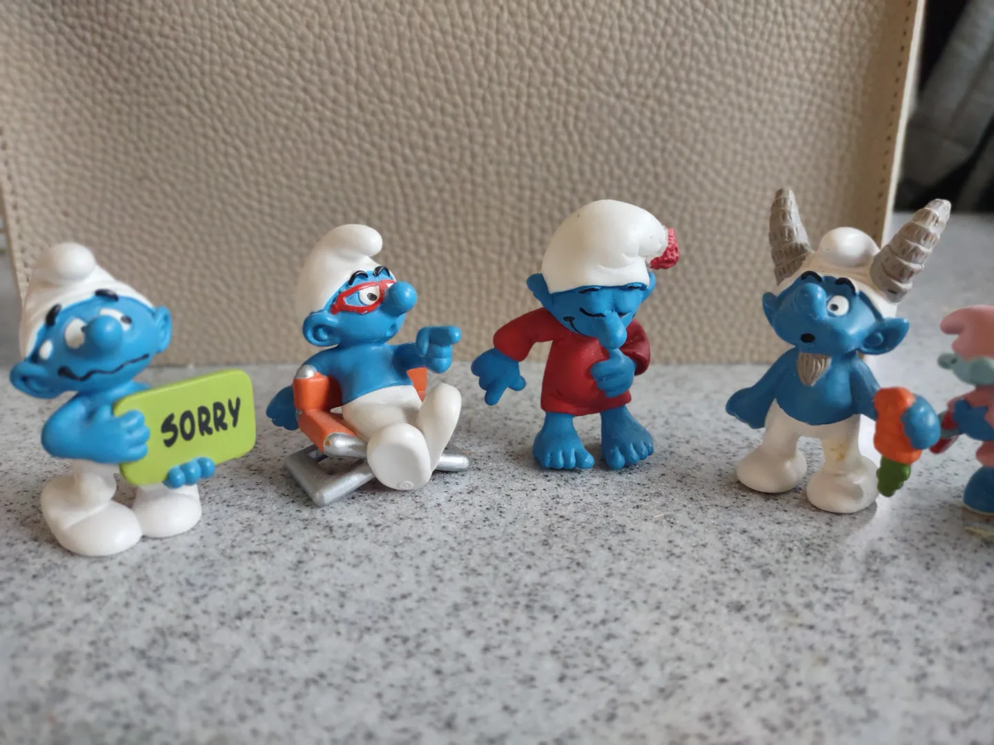 Vintage Smurf Figurines - Collection of 8 (made in Germany) image indicator(8)
