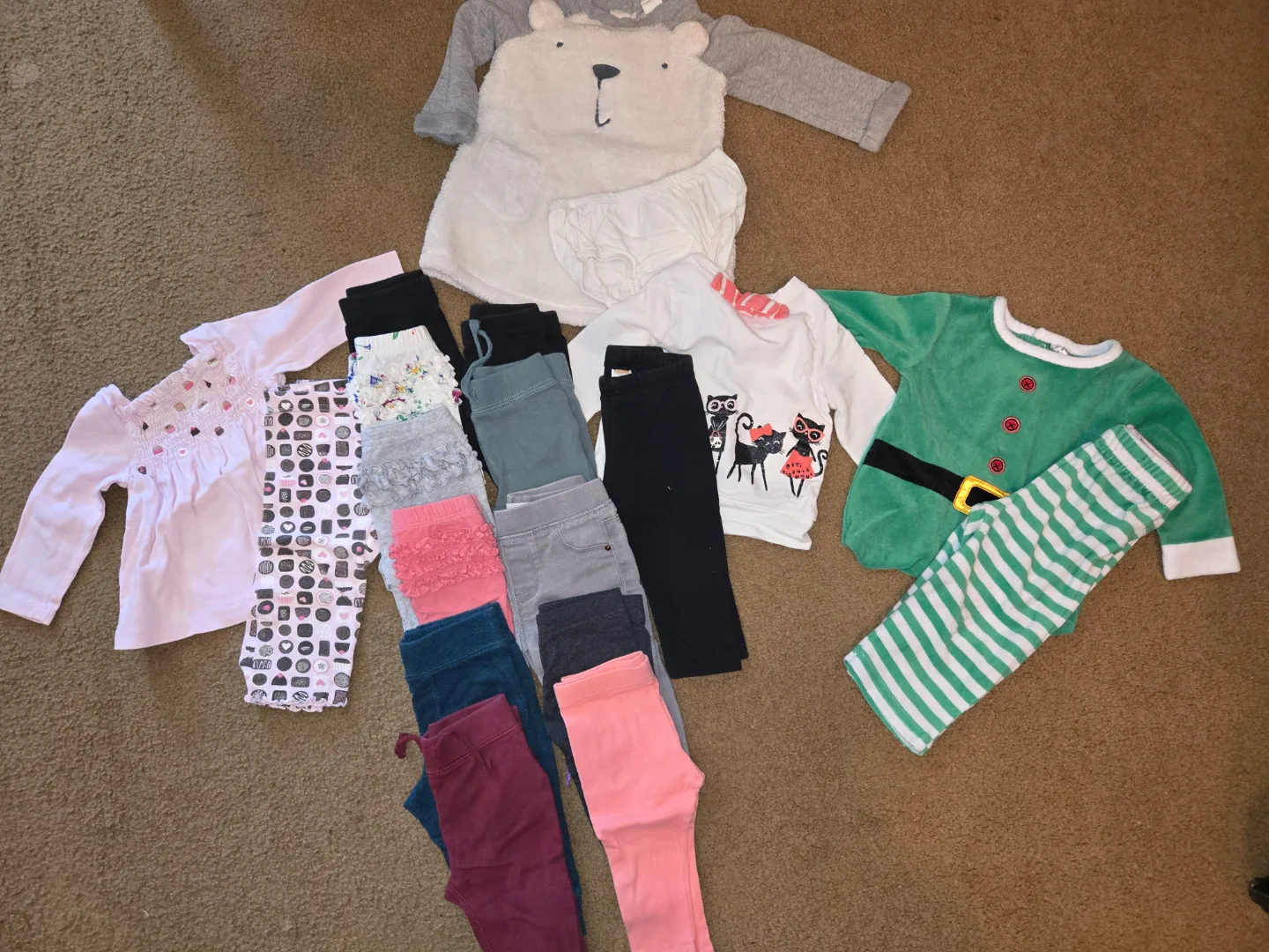 Bundle of Baby Girl Clothes - Size 6-12 Months image indicator(2)