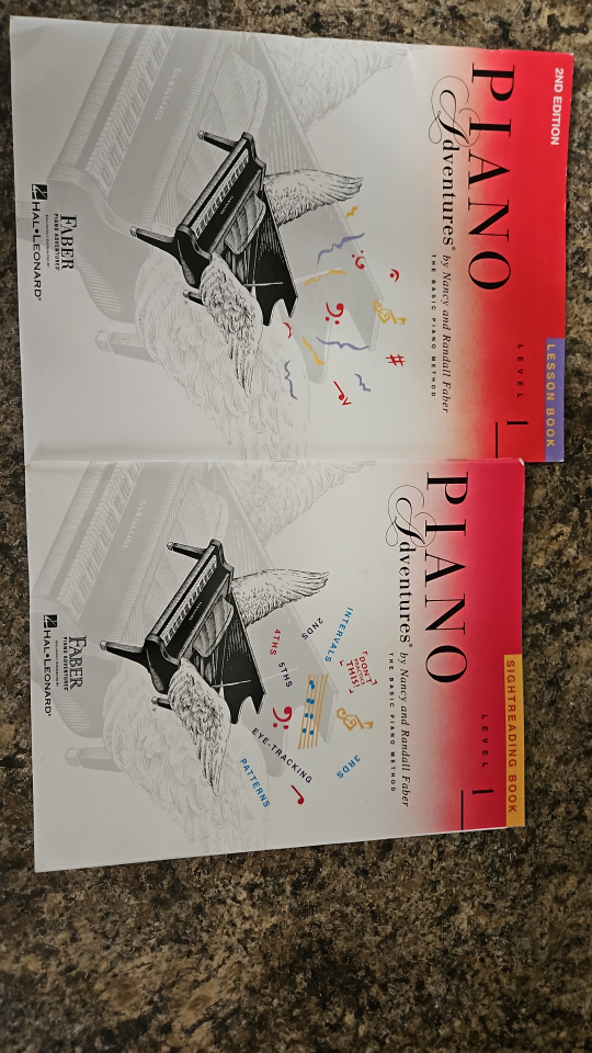Piano Adventures Level 1 Lesson & Sightreading Books