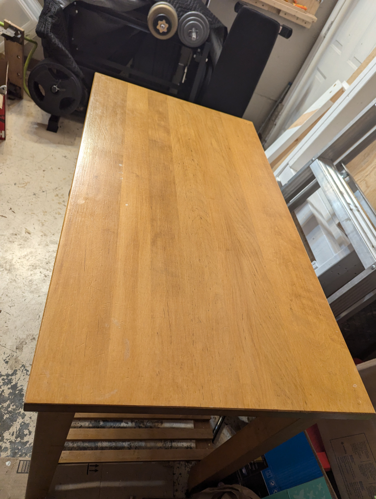 Solid Wood Mobile Kitchen Island / Counter height table - photo 3
